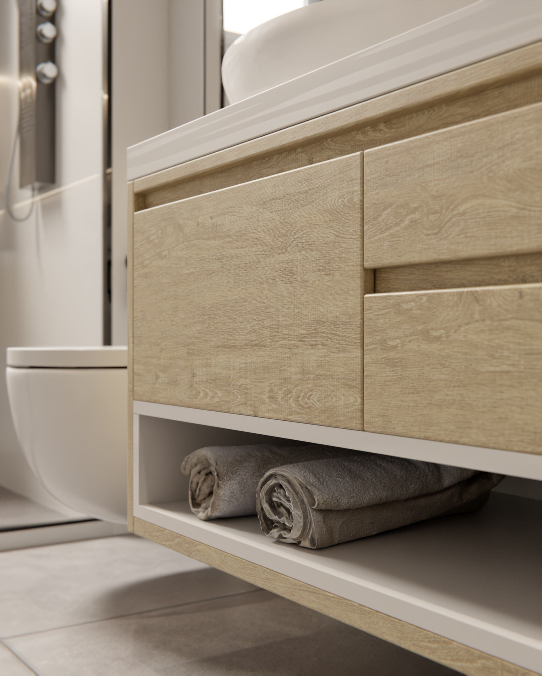 PF-F4 PVC Free - Bucolic Oak Wall and Furniture Cover Styl' vinyl wrap | for furniture & walls