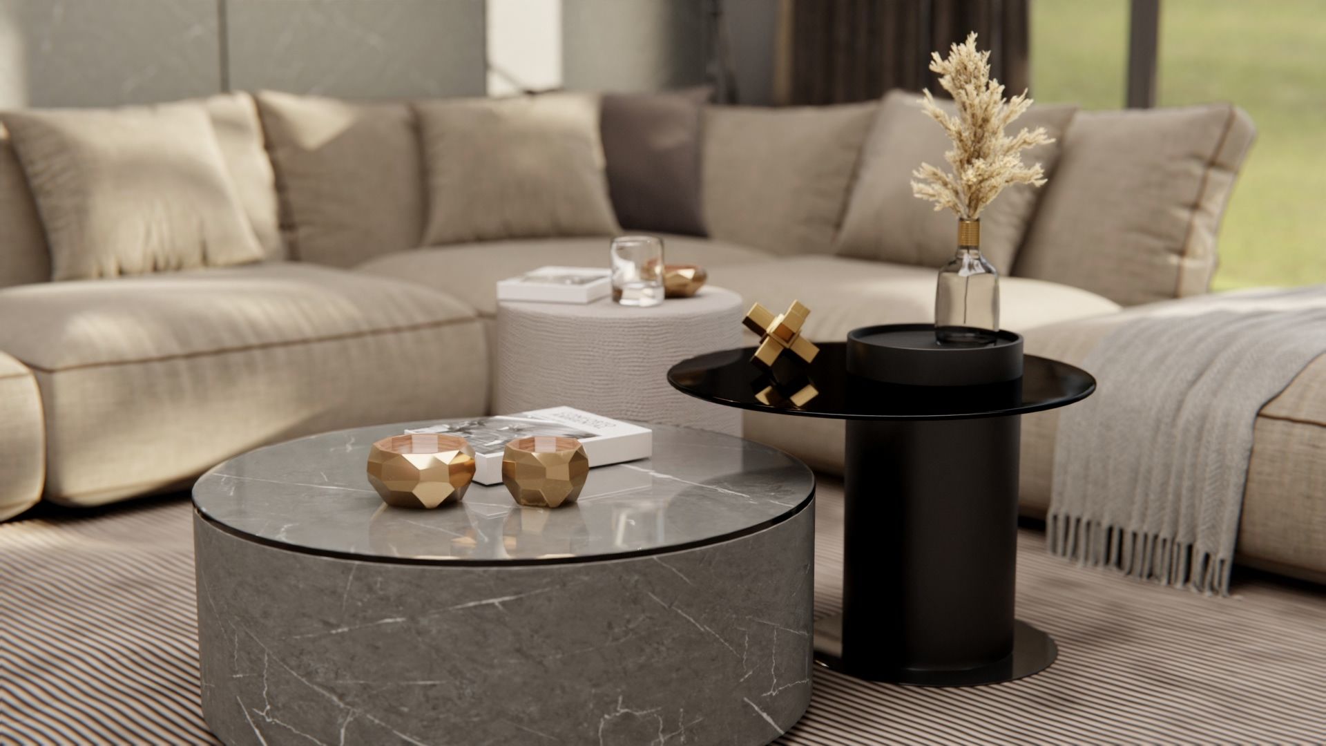 PF-NF98 PVC Free - Armani Nero Cover Styl' vinyl wrap | for furniture & walls