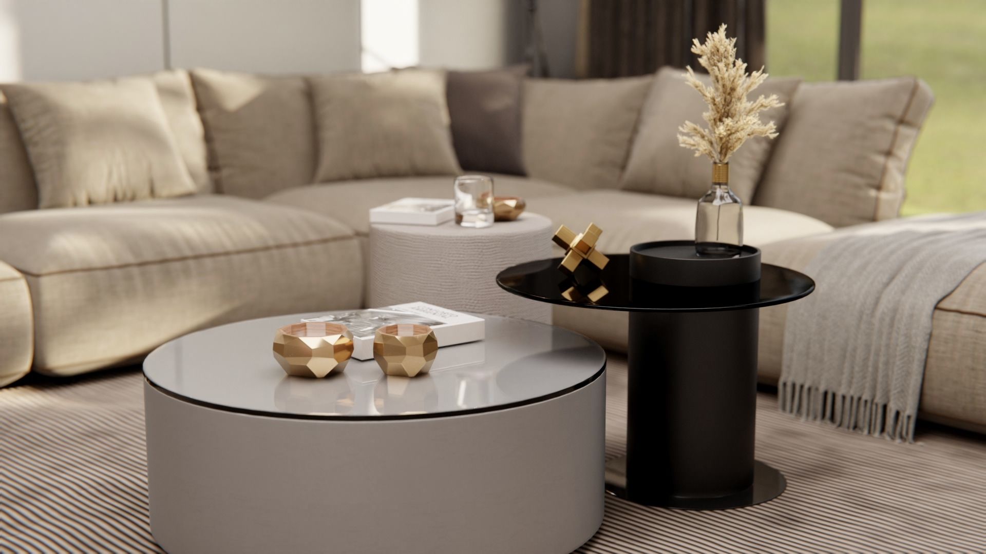 Q2 Hard Silver Cover Styl' vinyl wrap | for furniture & walls