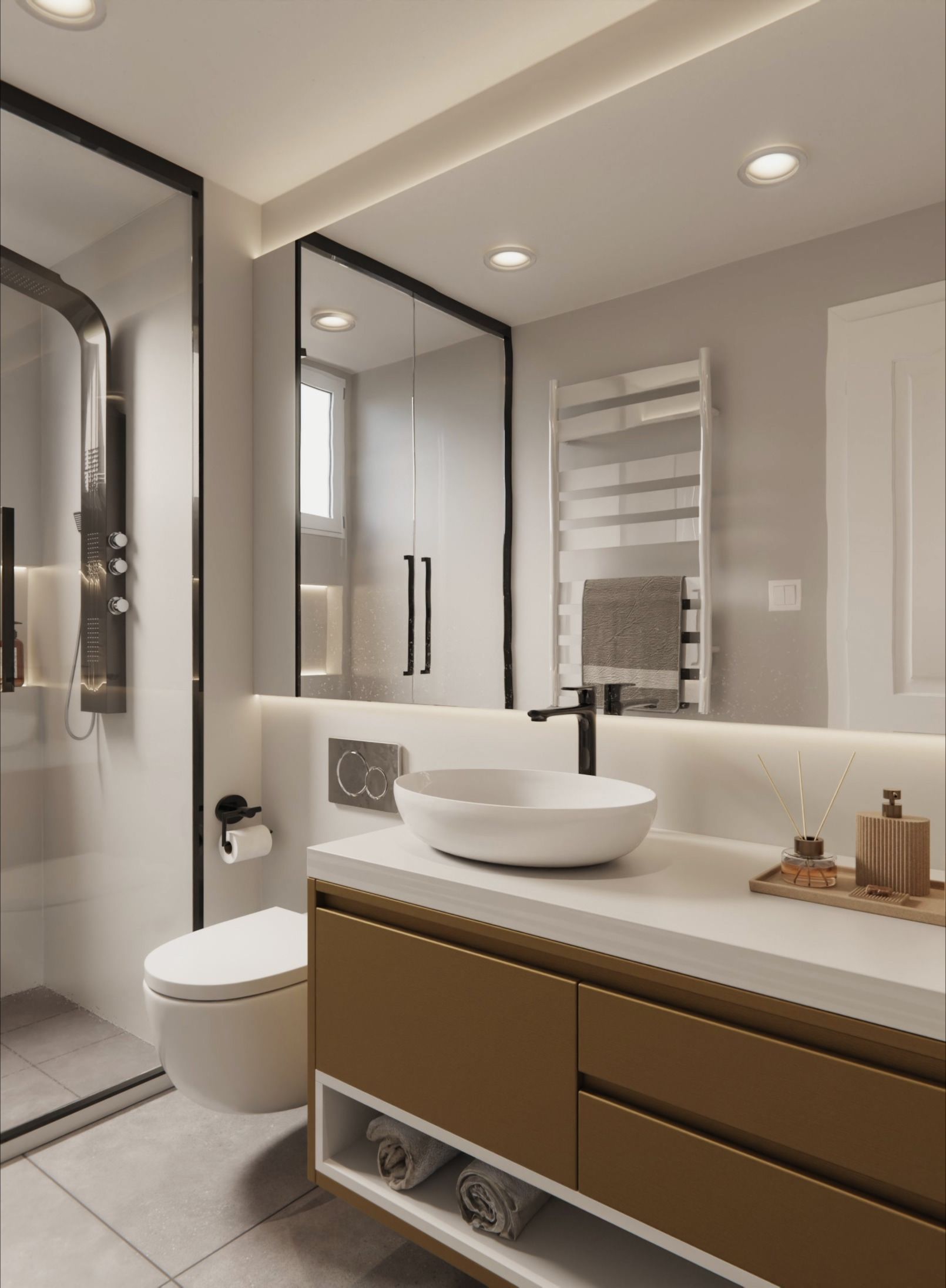 Q3 Hard Gold Cover Styl' vinyl wrap | for furniture & walls