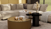 Q3 Hard Gold Cover Styl' vinyl wrap | for furniture & walls