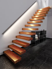 R10 Copper Disco Cover Styl' vinyl wrap | for furniture & walls