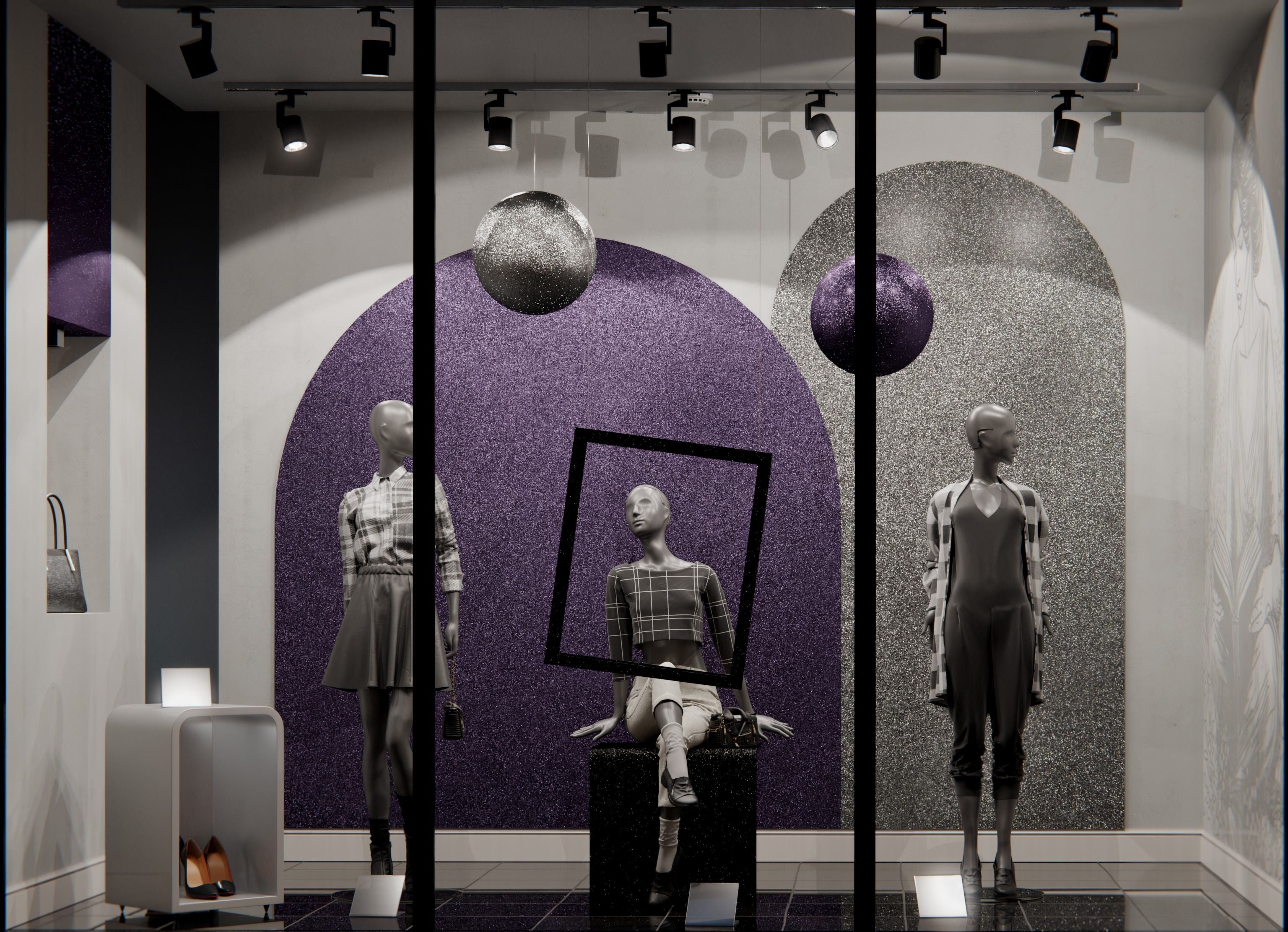 R11 Midnight Blue Disco Cover Styl' vinyl wrap | for furniture & walls