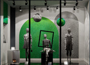 R12 Green Disco Cover Styl' vinyl wrap | for furniture & walls