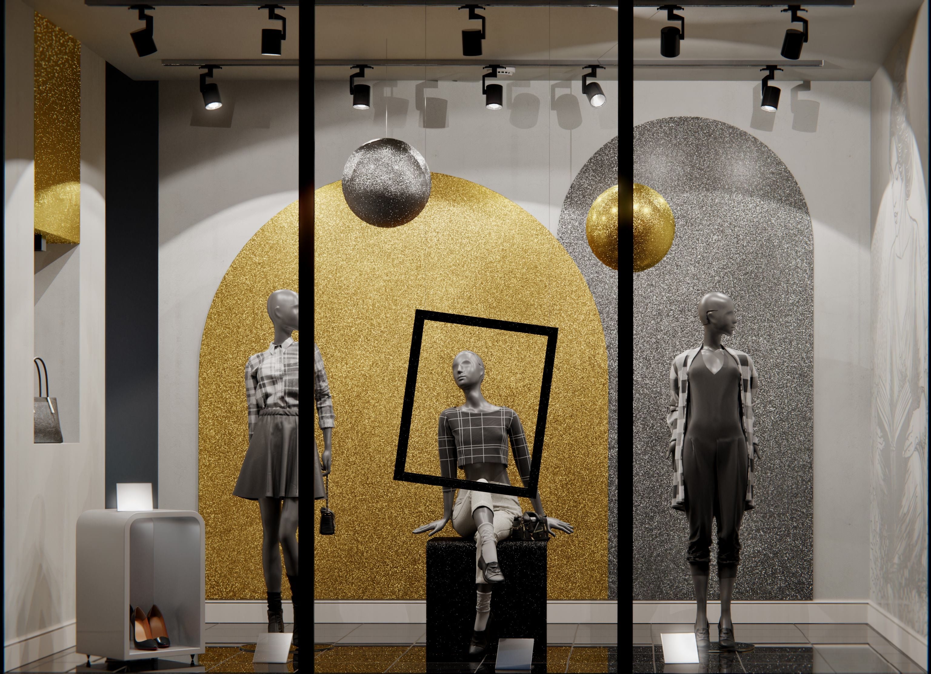 R6 Yellow Disco Cover Styl' vinyl wrap | for furniture & walls