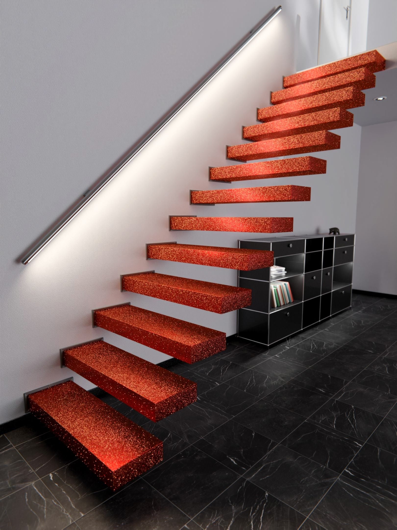 R8 Red Disco Cover Styl' vinyl wrap | for furniture & walls