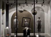 R9 Black Disco Cover Styl' vinyl wrap | for furniture & walls