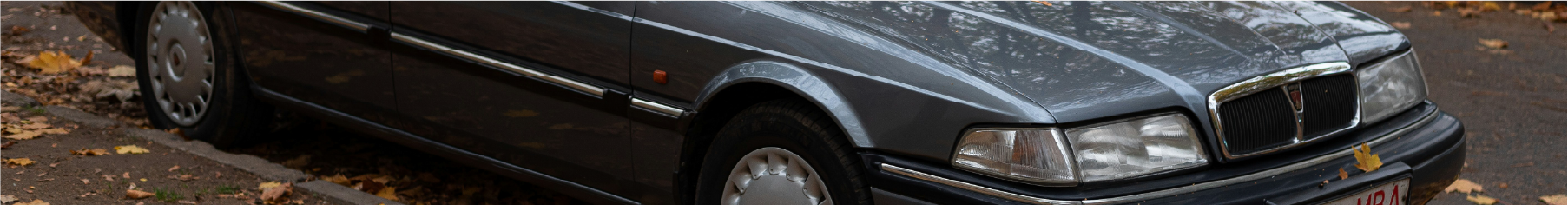Rover window tint installed on a Rover parked on a street