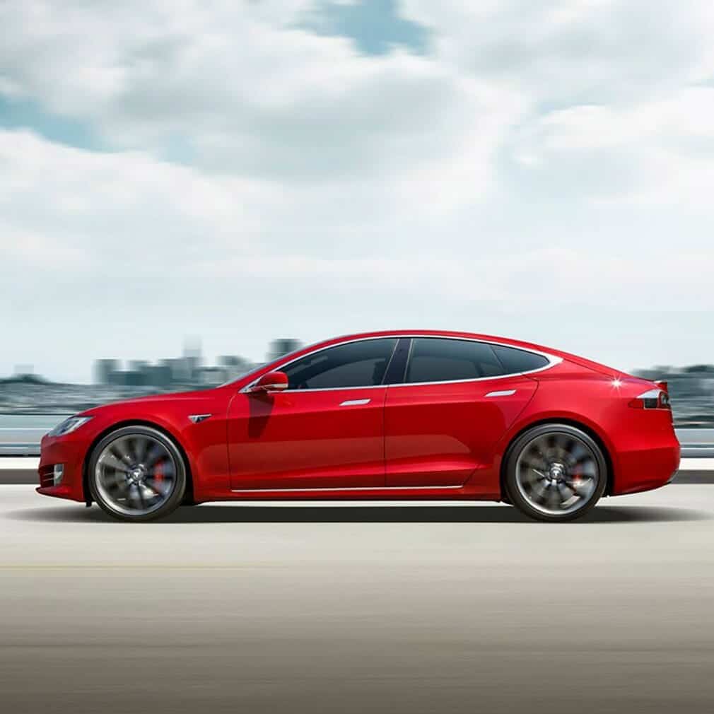 Photo of a Tesla Model S