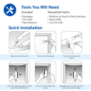 How to install window film guide