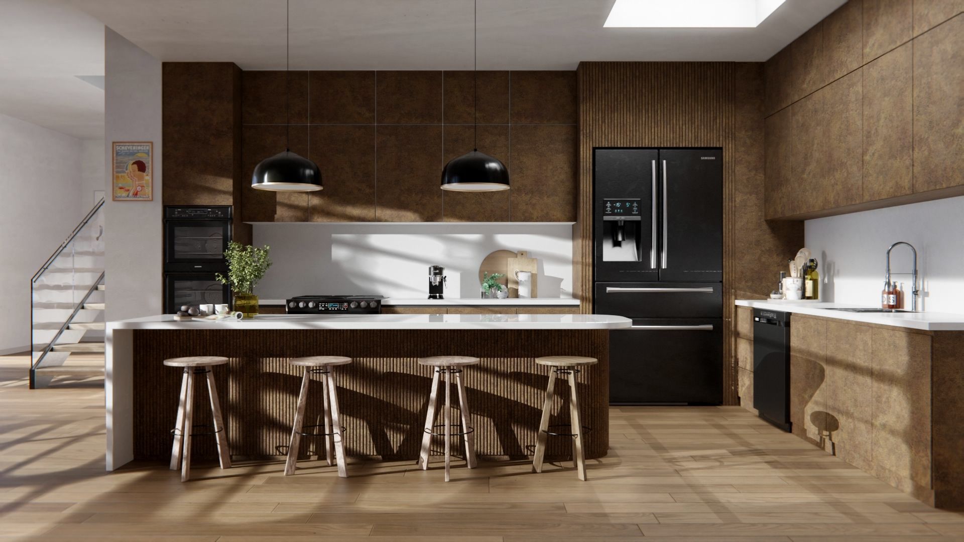 W6 Corten Cover Styl' vinyl wrap | for furniture & walls