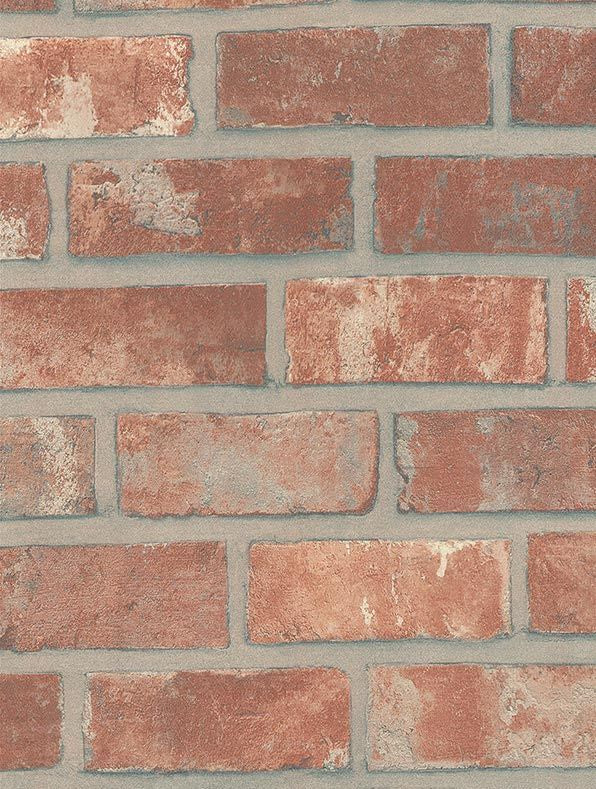 W7 Red Bricks Cover Styl' vinyl wrap | for furniture & walls