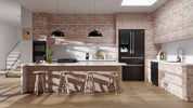 W7 Red Bricks Cover Styl' vinyl wrap | for furniture & walls