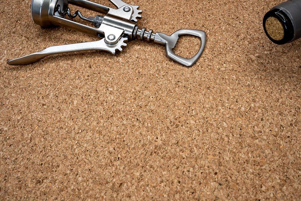 WI01 Small-grain Cork Wall and Furniture Cover Styl' vinyl wrap | for furniture & walls