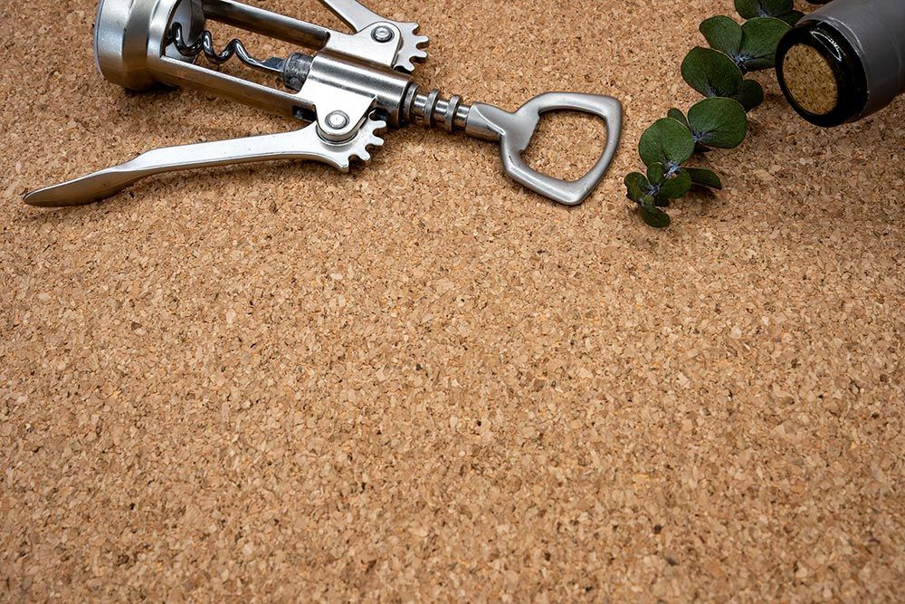 WI01 Small-grain Cork Wall and Furniture Cover Styl' vinyl wrap | for furniture & walls