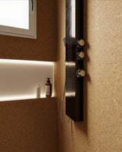 WI02 Large-grain Cork Wall and Furniture Cover Styl' vinyl wrap | for furniture & walls