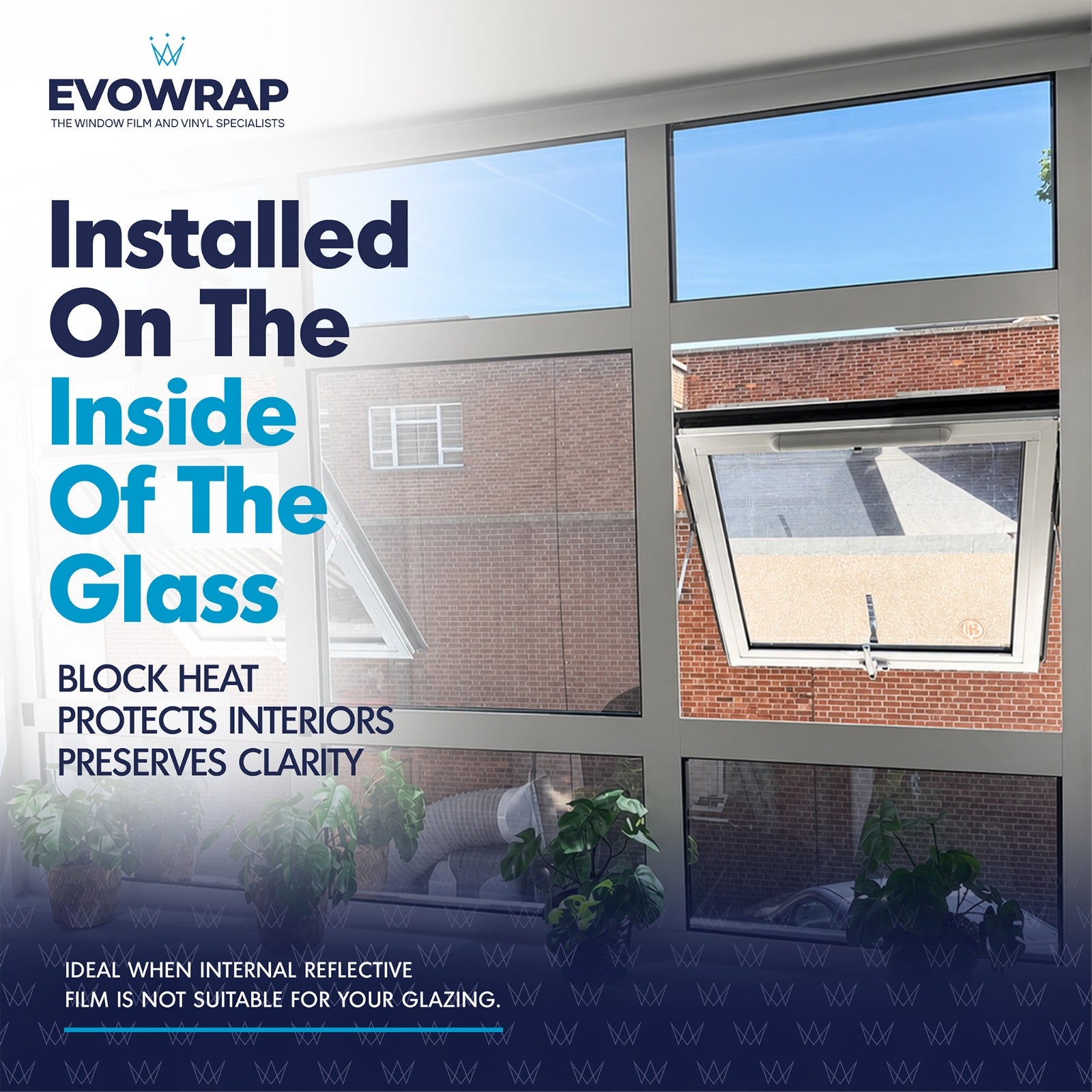 High reflective silver window film external solar heat, glare & UV reduction-one way vision privacy