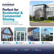 High reflective silver window film external solar heat, glare & UV reduction-one way vision privacy