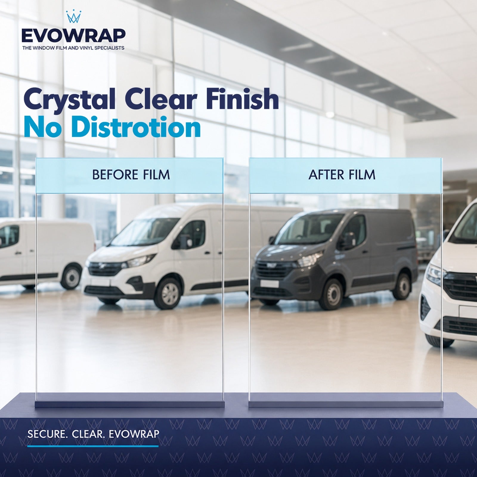 Security window film | anti-burglar | makes glass shatterproof