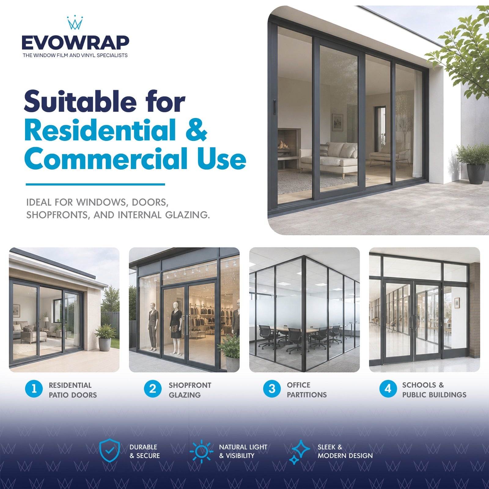 Security window film | anti-burglar | makes glass shatterproof