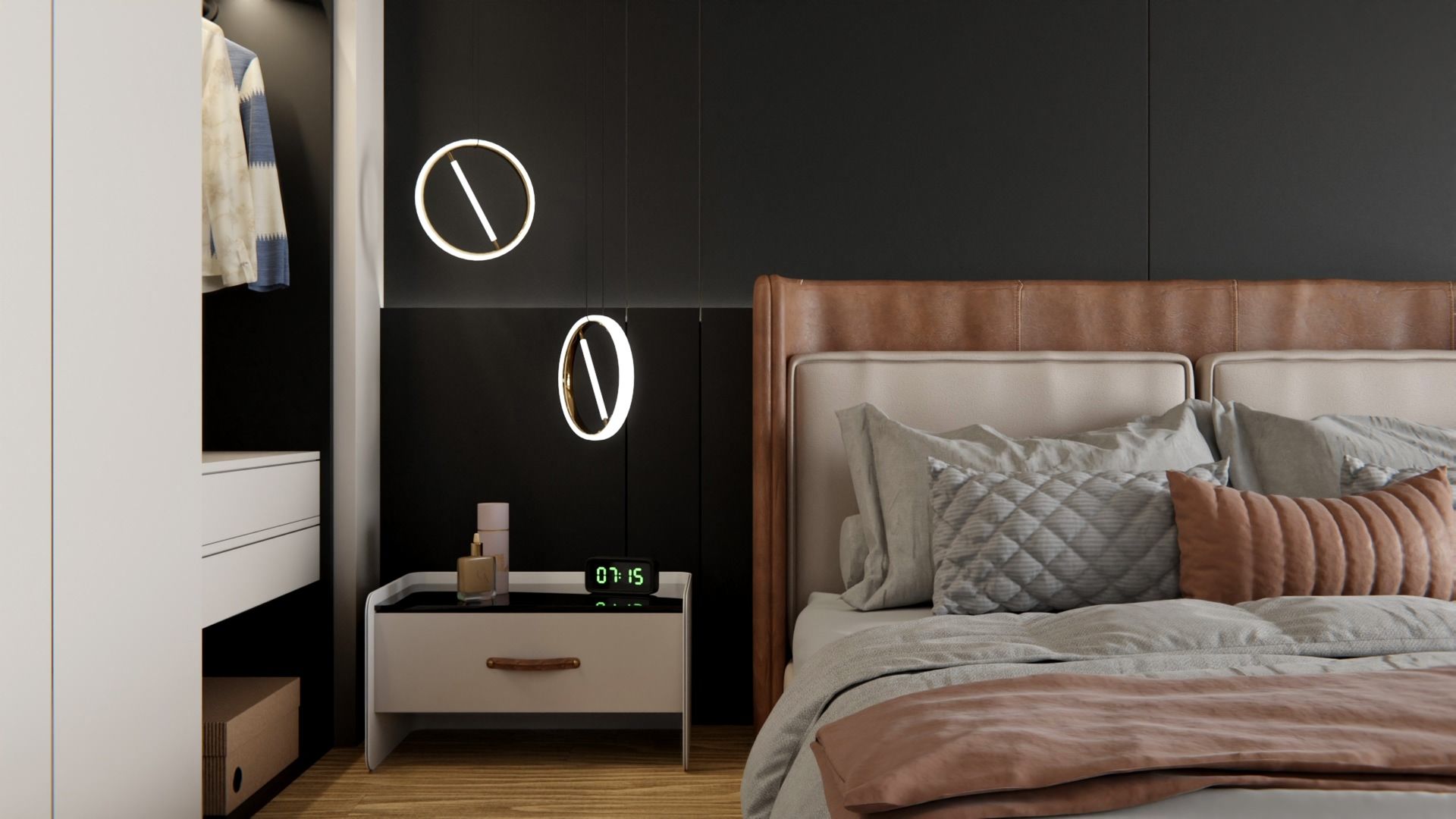 X51 Coal Black Leather Cover Styl' vinyl wrap | for furniture & walls