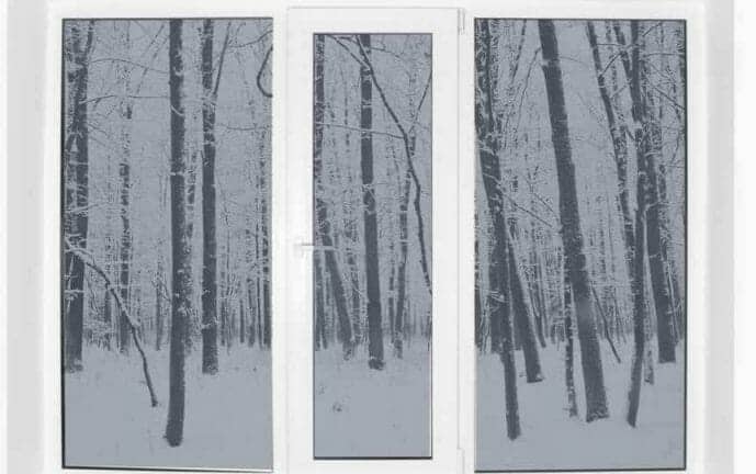 Low-E Silver Window Film A5 sample window film image showing finish and effect