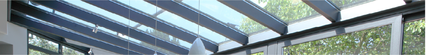 Conservatory window tinting completed on a conservatory roof