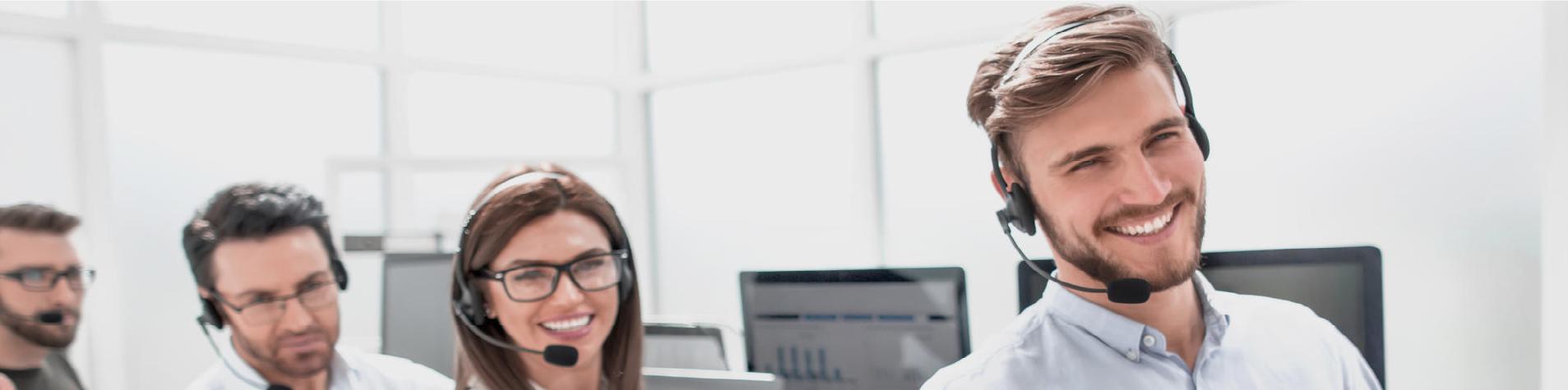 Photo of customer service help desk