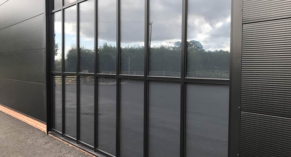 Silver Frosted Window Film A5 sample window film image showing finish and effect