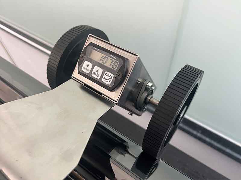 DIGITO electronic length counter fitted to the Quadra 2.0