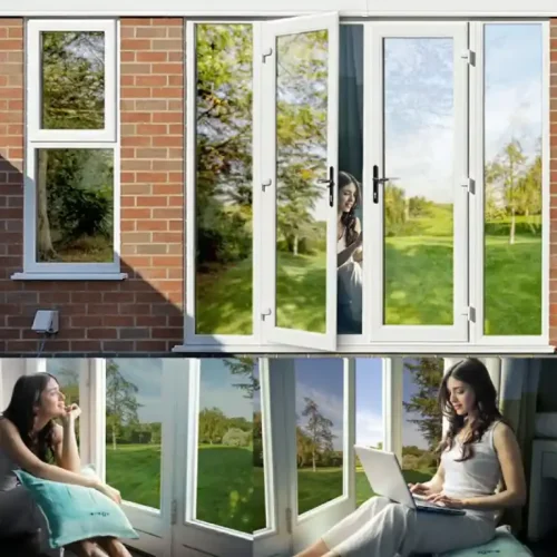 Photo of Reflective Silver Window Film