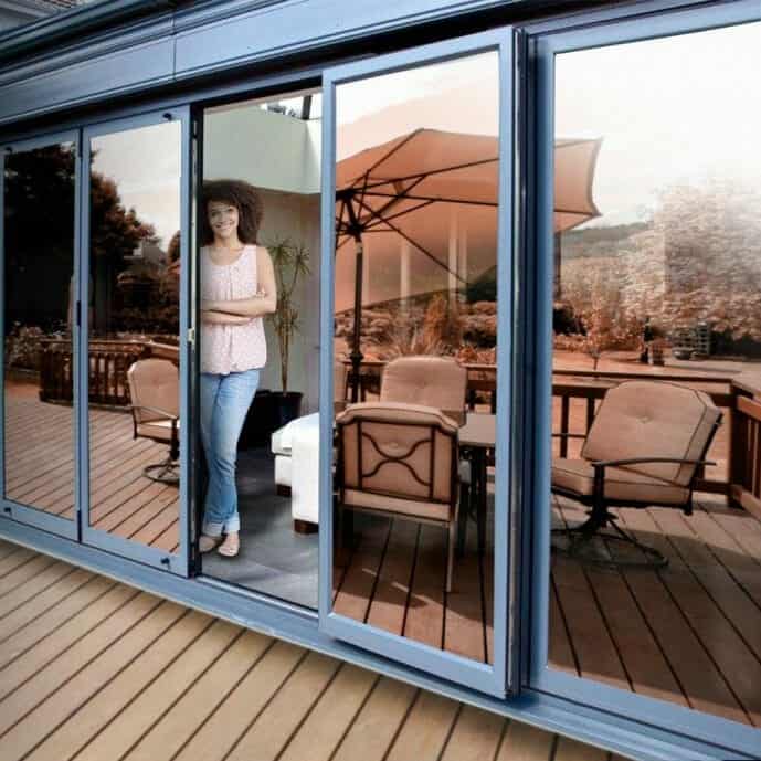 Bronze Mirror Window Film One Way Vision Glass Evowrap